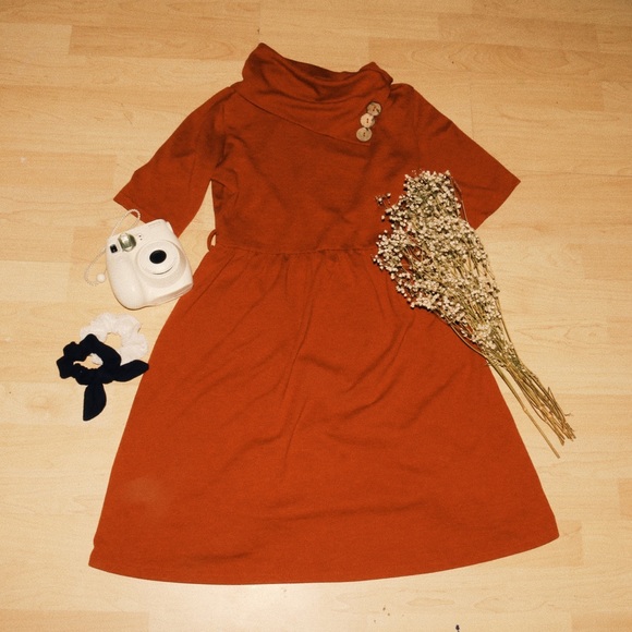 Vintage Dresses & Skirts - 🦋 Sweater Weather Boho/Moden Vintage Dress